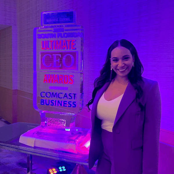 Tamika at the Ultimate CEO Awards