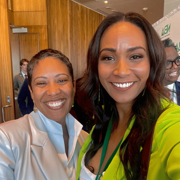 Tamika and Guest at National Bankers Association Conference