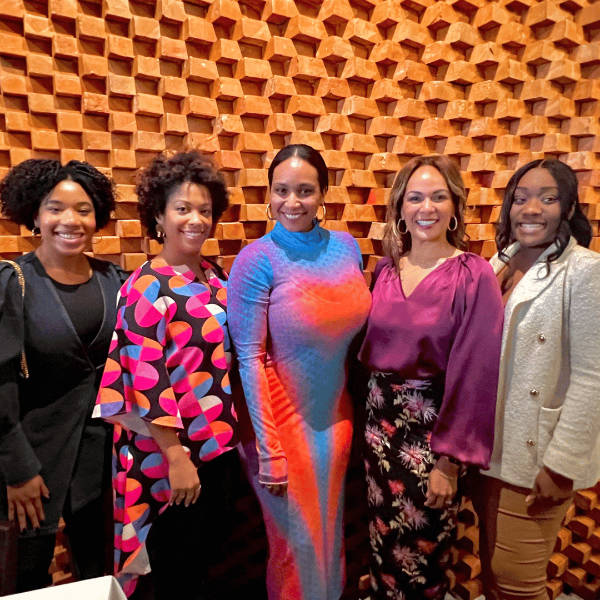 Business Ladies Smiling at Coral Gables Event